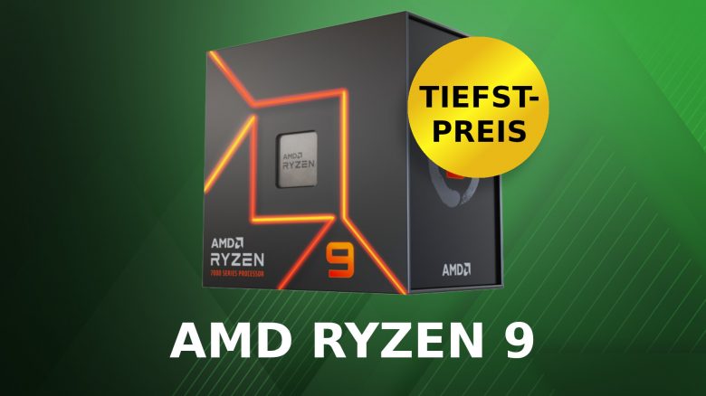 AMDs mächtige Top-CPU Ryzen 9 7950X gibt es jetzt zum neuen Tiefstpreis