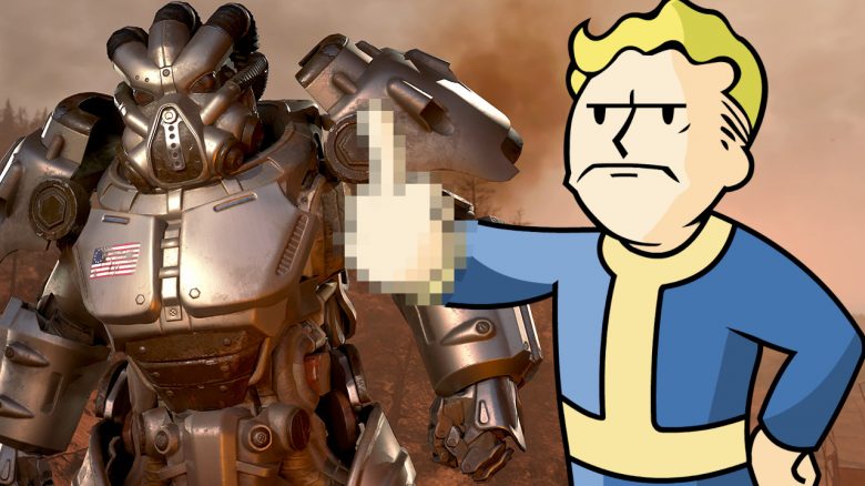 Fallout 76 enklave rollenspieler übertreiben es spieler sind sauer titel