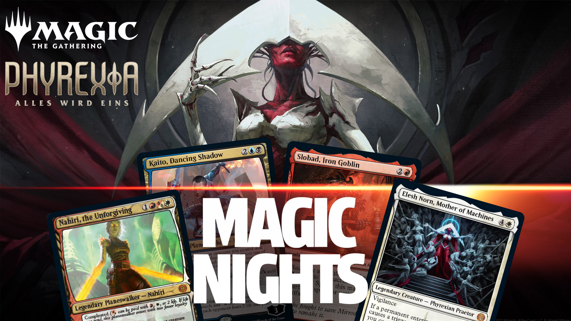 Alles wird eins – Phyrexianer auf dem Vormarsch, sogar im Team von Magic Nights!