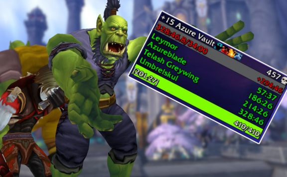 WOW Dragonflight Spieler schaffen Azure Vault nicht titel 2