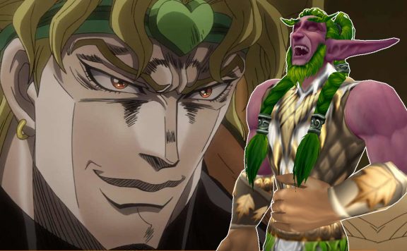 WoW Dio Brando Nightelf titel title 1280x720