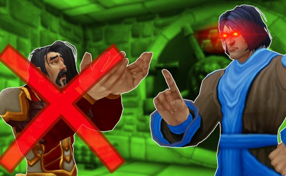 WoW Game Master No Human Paladin Cross titel title 1280x720