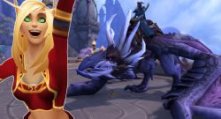 WoW Raszageth Mount Cheer Blood elf titel title 1280x720