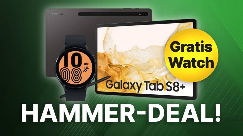 galaxy tab s8+ samsung smartwatch gratis angebot