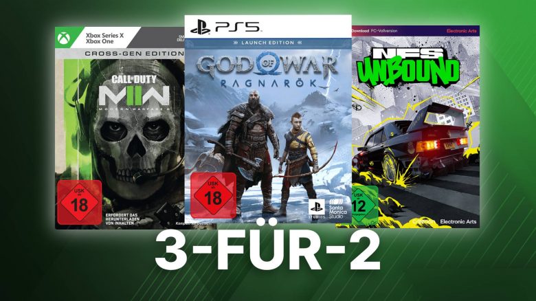 Zuivelproducten Onmogelijk Nauwgezet 3 für 2 bei MediaMarkt: Sichert euch jetzt Top-Games für PC, PS4, PS5 & Xbox