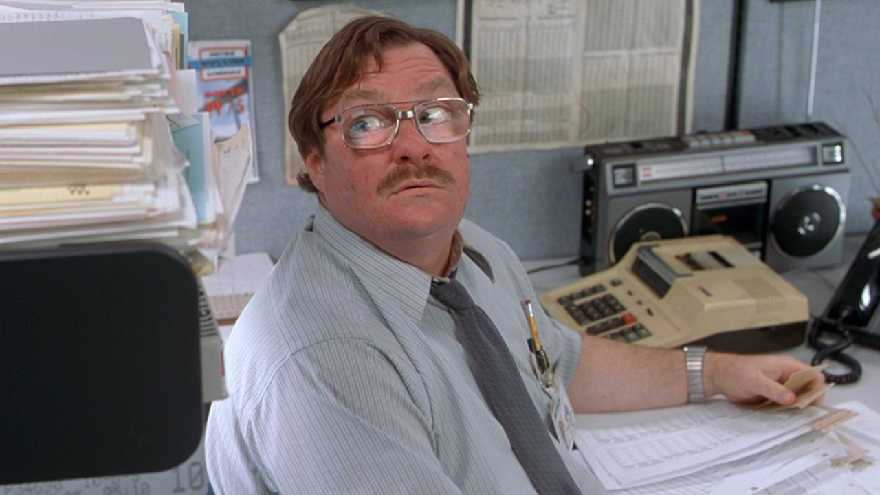 office space story typ klaut 300000 titel