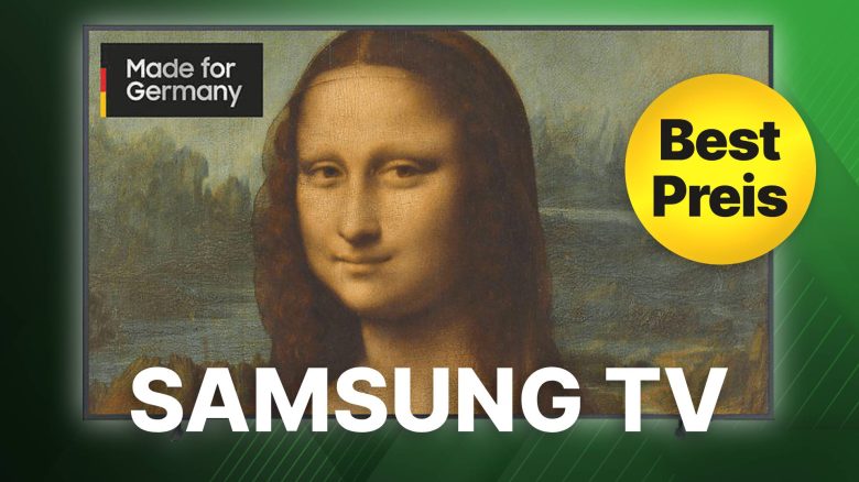 Samsung TV Bilderrahmen The Frame Amazon Angebot