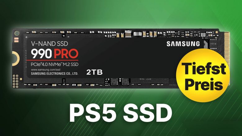 Perfektes Upgrade für PS5: Ultraschnelle Samsung SSD mit 2TB jetzt bei Amazon im Tiefstpreis-Angebot