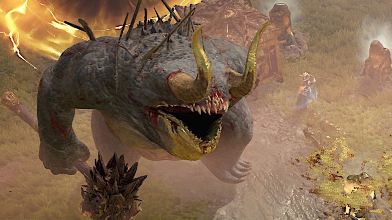 Diablo 4 kommt mit gigantischen MMO-Bossen: „Die sind so groß, die Kamera muss weiter rauszoomen“