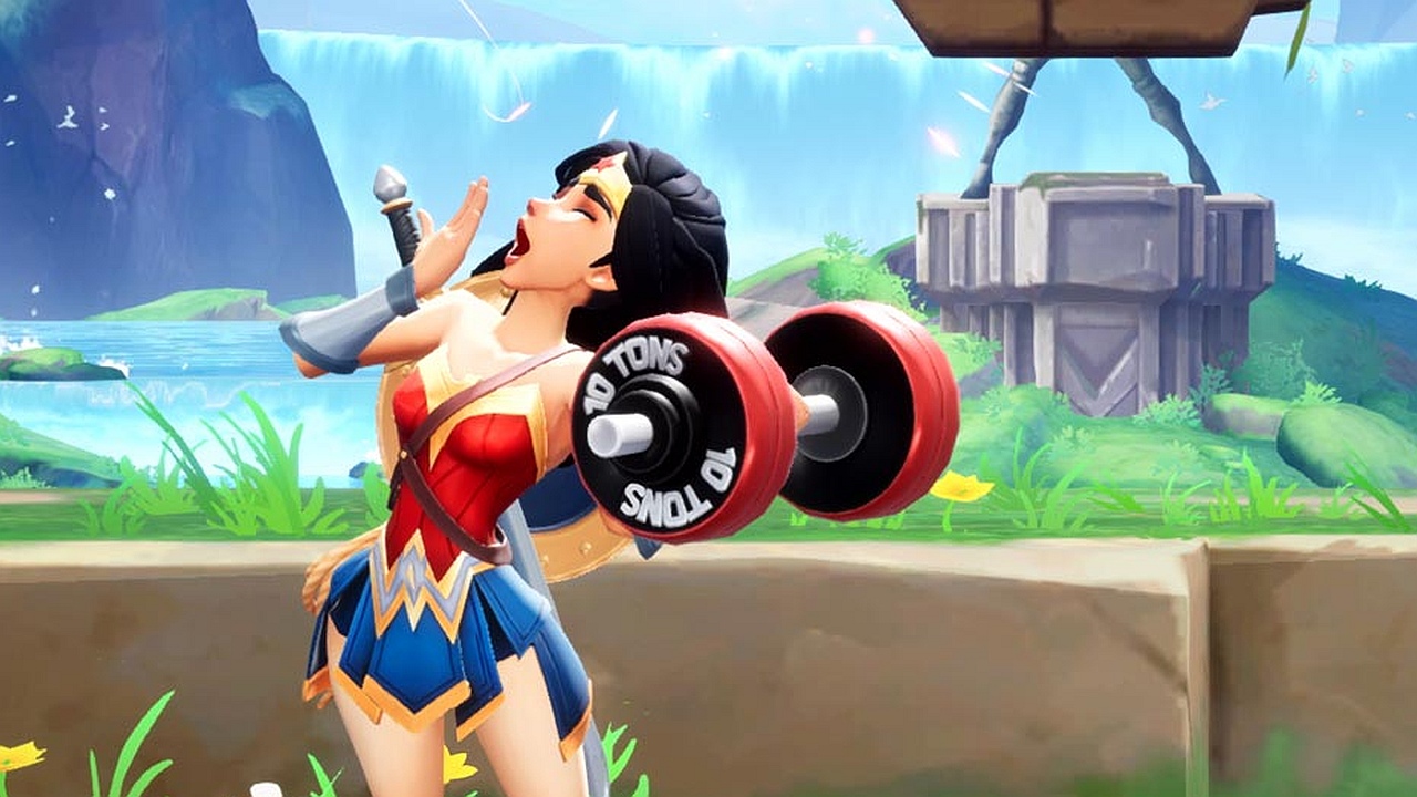 MultiVersus WonderWoman gähnt Titel