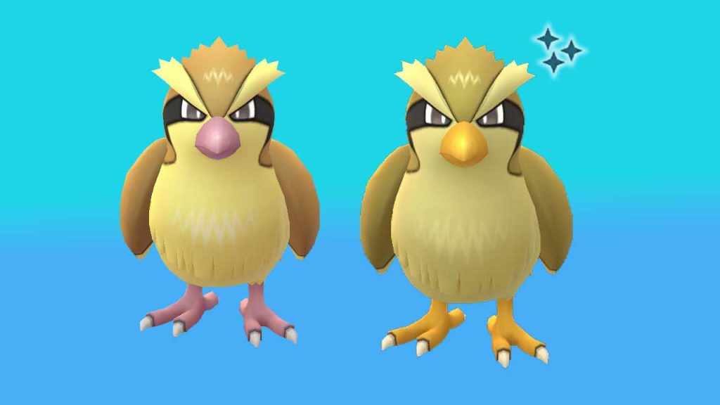 Pokémon-GO-Taubsi-Shiny-Vergleich