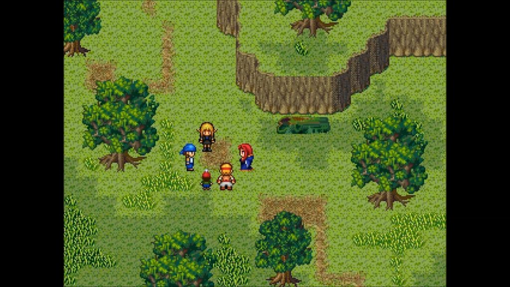 RPG-Maker Gathering in the Forest Map