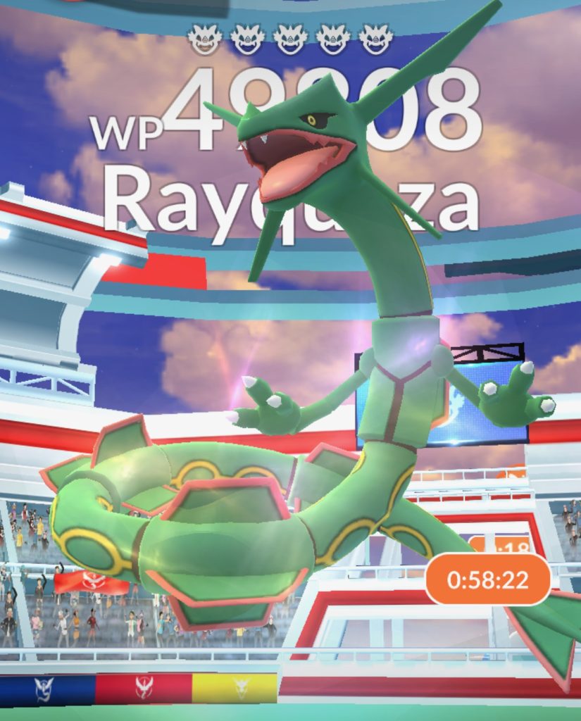 Pokémon GO Rayquaza Raids