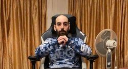 Ehemaliker Twitch-Streamer Sliker auf seinem Gaming-Chair