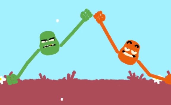 Titel Heave Ho auf Steam reduziert