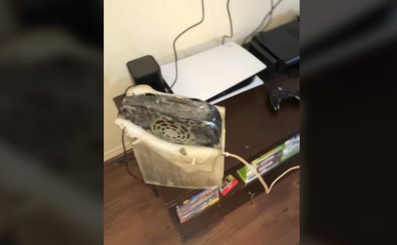 Titelbild verbrannte PS5