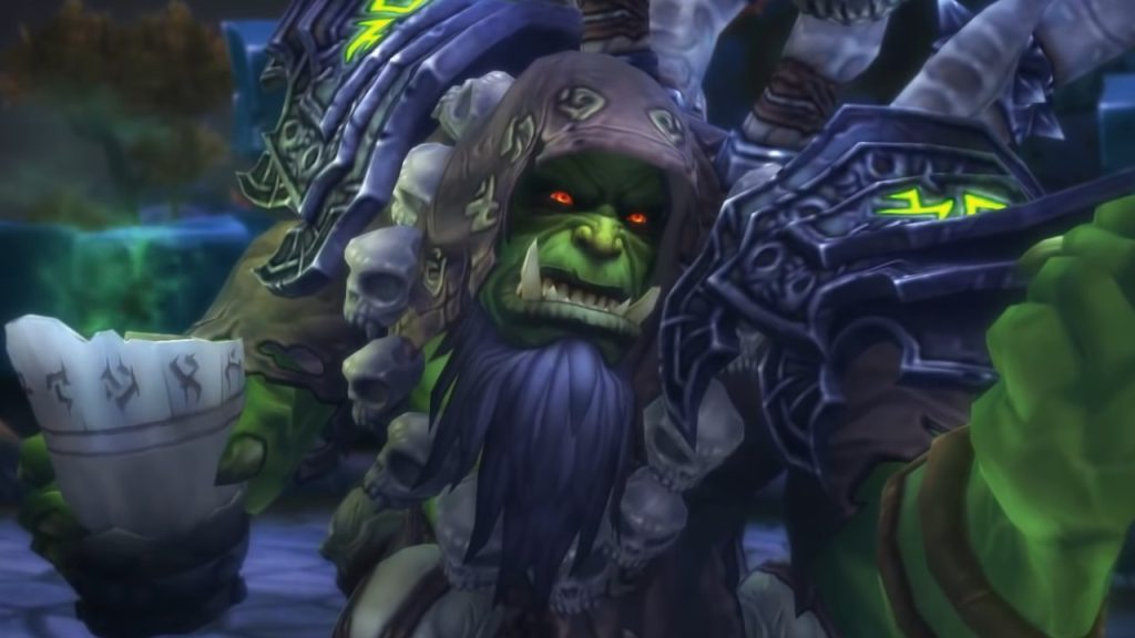 WoW Guldan cinematic Warlords of Draenor title 1280x720