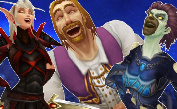 WoW Laugh Blood Elf Undead Female Human Male titel title 1280x720