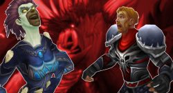 WoW Priest Undead Laughing Human Male Death Raszageh titel title 1280x720