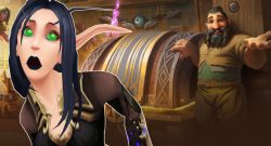 WoW Trading Post Shocked Blood Elf titel title 1280x720