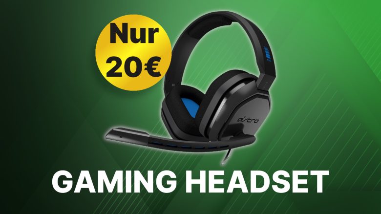 Hammer Gaming Headset für 20 Euro! Kauft jetzt das Logitech Astro Gaming A10 zum Tiefstpreis