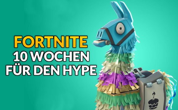 fortnite 10 wochen für den hype titel