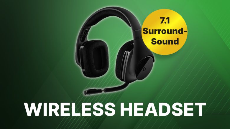 Kabelloser 7.1-Sound: Gönnt euch das Logitech G533 Wireless-Headset mit 44% Rabatt auf Amazon