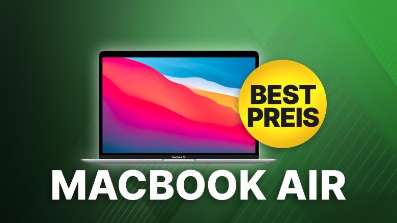 Nur wenige Stunden im Angebot: Apple MacBook Air M1 zum Bestpreis