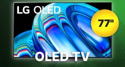 Perfekt fürs Heimkino: LG OLED TV mit 77 Zoll und HDMI 2.1 bei Amazon zum Bestpreis im Angebot