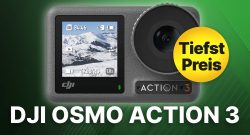 DJI Osmo Action 3: Holt euch jetzt die beste GoPro-Alternative zum neuen Tiefstpreis
