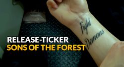 sons of the forest release ticker titel3