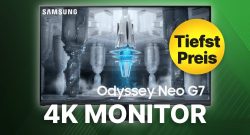 4k gaming monitor pc ps5 samsung odyssey angebot