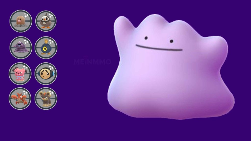 Pokémon GO Shiny Ditto fangen im April 2024 Liste