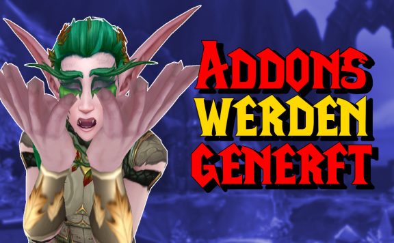 WoW Addons werden generft nightelf cry titel title 1280x720