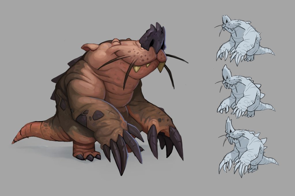 WoW Niffen Creature Concept