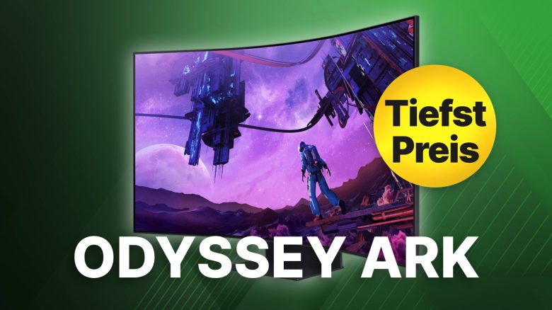 Samsung Odyssey Ark: 4K Gaming Monitor mit 55 Zoll und 165 Hz jetzt zum Tiefstpreis bei Amazon