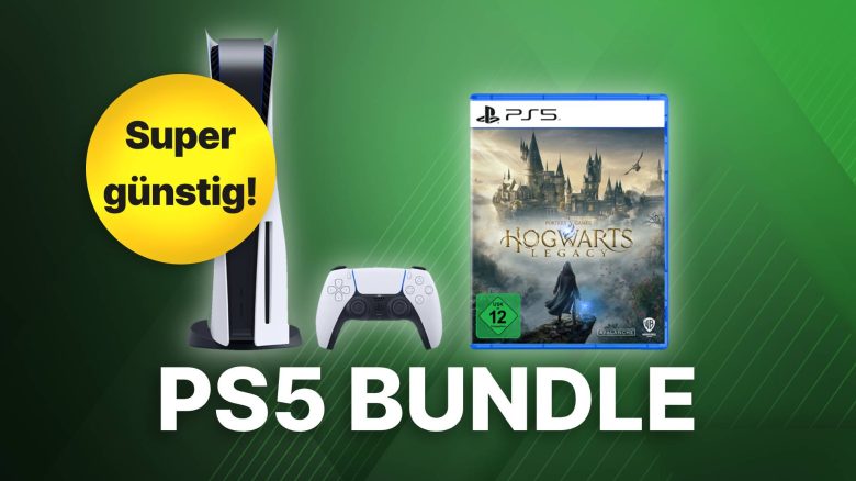 Magisches PS5-Bundle: Jetzt Disc Edition mit Hogwarts Legacy im günstigen Angebot kaufen