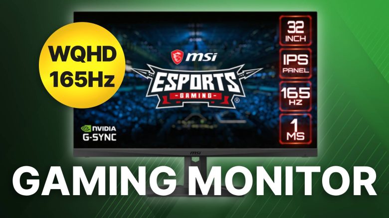 WQHD Gaming Monitor 165 Hz Angebot