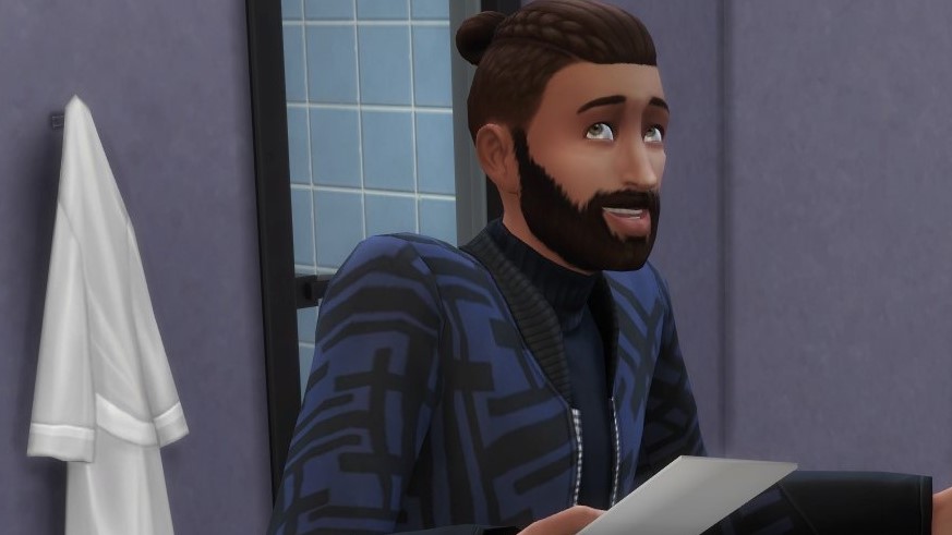 I ragazzi mentono spudoratamente su quello che stanno facendo in The Sims – infatti, ho ridecorato il bagno