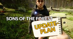 sons of the forest update plan early access titel
