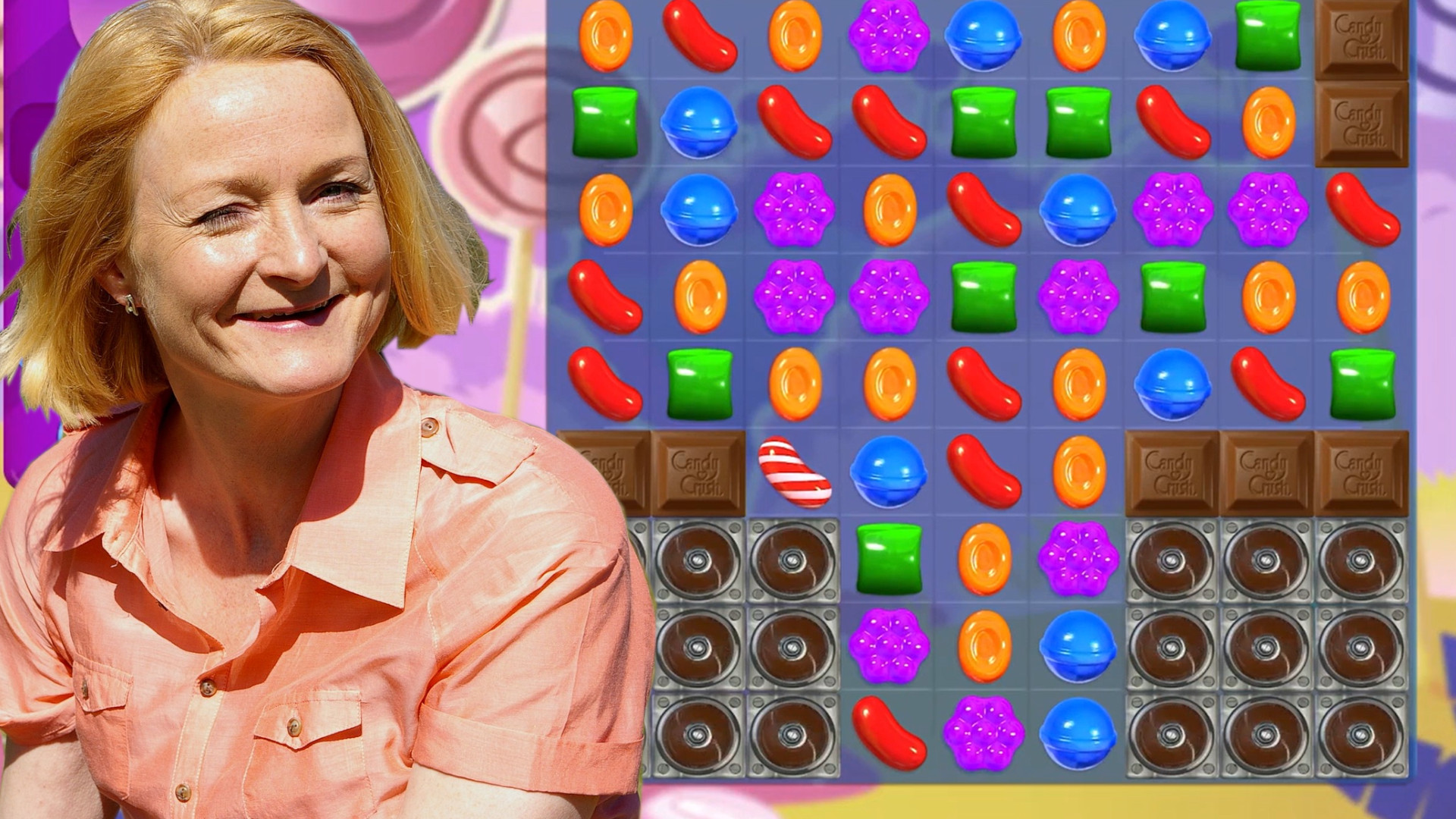 Gamer-Mama zockt seit 10 Jahren Candy Crush, nimmt versehentlich an der Meisterschaft teil und spielt um einen Haufen Geld