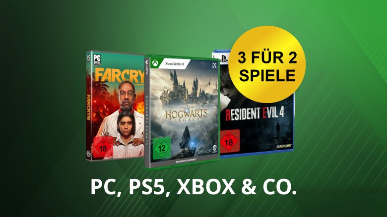 Nur noch bis morgen: 3 für 2 Spiele auf PC, PS5, PS4 und Xbox günstig bei MediaMarkt & Saturn