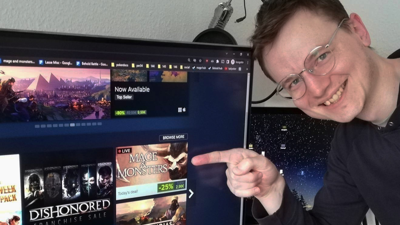 Entwickler zeigt stolz sein Game auf der Startseite von Steam: „Vor 3 Jahren wusste ich gar nicht, wie man programmiert“