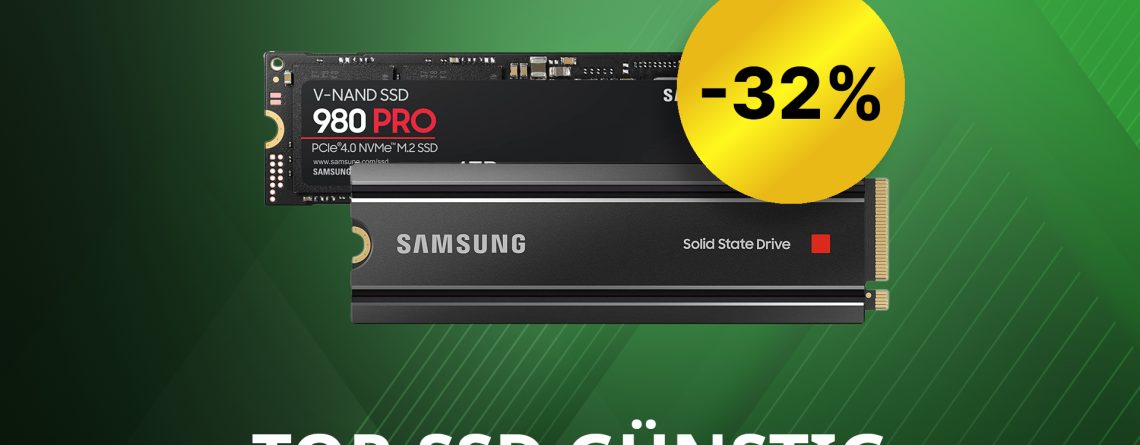 Samsung 980 PRO: Eine der beliebtesten SSDs für PC und PS5 bekommt ihr jetzt günstig im Amazon-Angebot