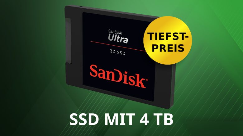Riesige SSD mit 4 TB jetzt günstig wie nie im MediaMarkt-Angebot – nur bis Montagfrüh