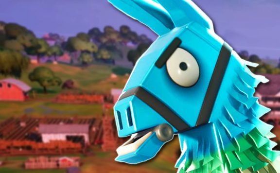 Titel Fortnite Lama böse