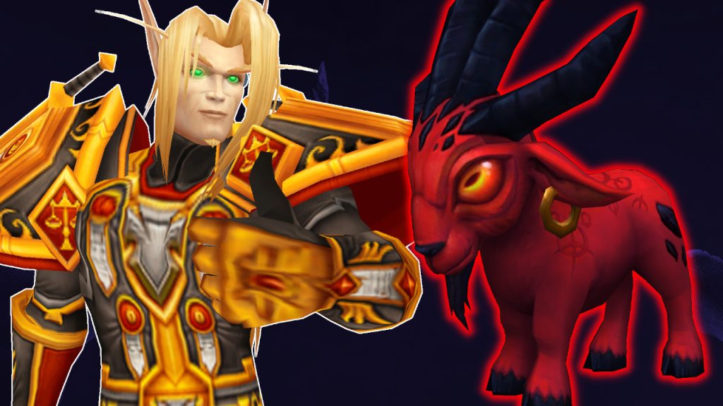 WoW Diablo IV Baalial Paladin Blood Elf male yes titel title 1280x720
