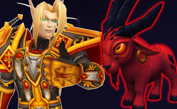 WoW Diablo IV Baalial Paladin Blood Elf male yes titel title 1280x720