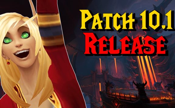 WoW Patch 101 Release blood elf cheer titel title 1280x720