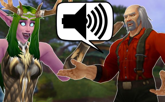 WoW Talking NPC Human Male voice titel title 1280x720